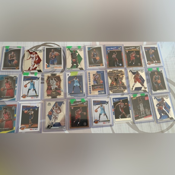 NBA Rookie Card Lot of 24 - Zion, Ja, Og, Pascal, RJ, MPJ, Herro, JJJ, and Fall - Picture 1 of 11